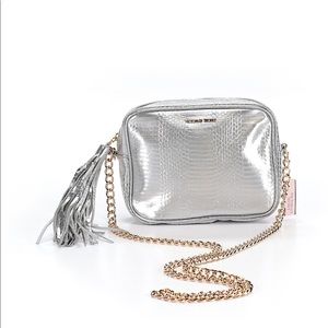 Silver Victoria secret purse